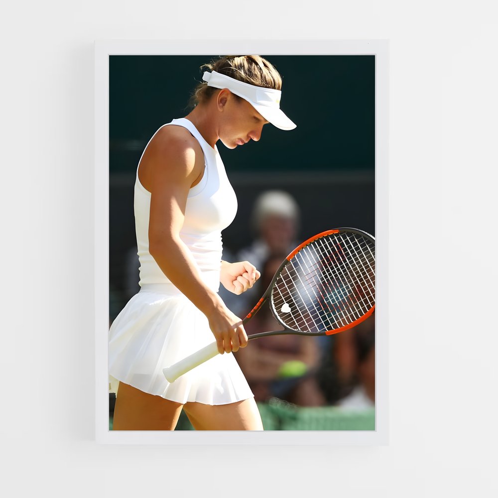 Poster Simona halep roumaine – affiche Tennis (vue 3)